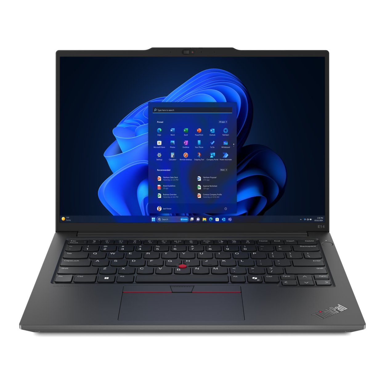 Lenovo ThinkPad E14 G6 14-inch WUXGA Intel Core Ultra 7 155H 16GB RAM 512GB SSD Win 11 Pro Laptop 21M7001YZA