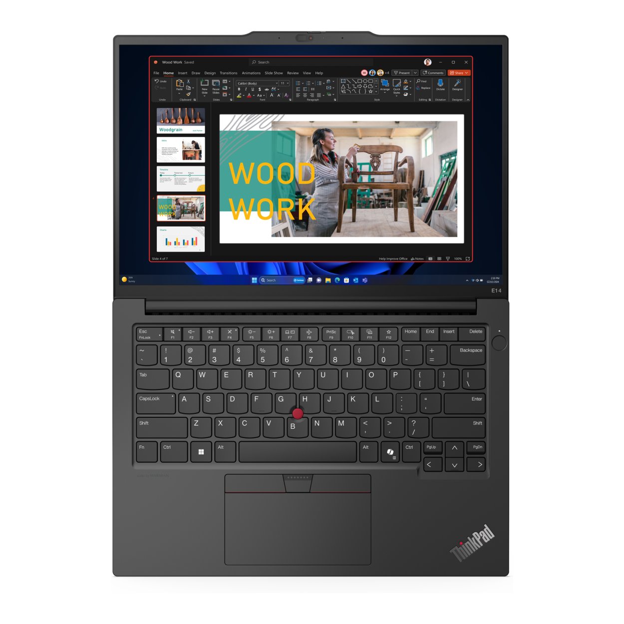 Lenovo ThinkPad E14 G6 14-inch WUXGA Intel Core Ultra 7 155H 16GB RAM 512GB SSD Win 11 Pro Laptop 21M7001YZA