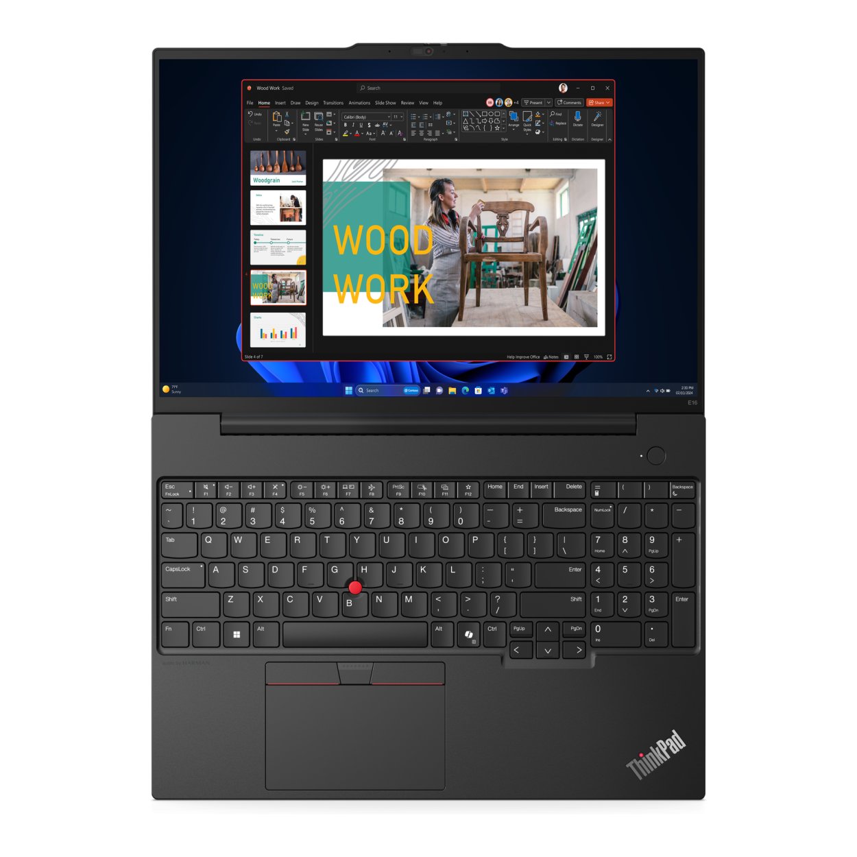 Lenovo ThinkPad E16 G2 16-inch WUXGA Intel Core Ultra 7 155H 16GB RAM 512GB SSD Win 11 Pro Laptop 21MA0019ZA