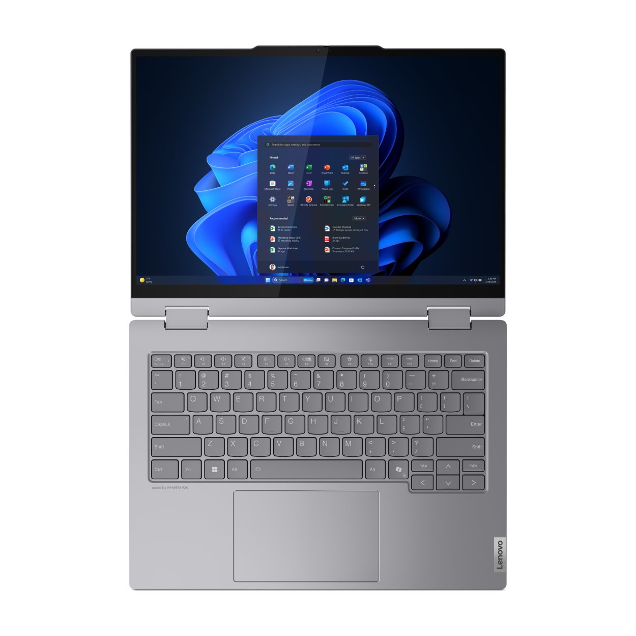 Lenovo ThinkBook 14-inch WUXGA Intel Core Ultra 7 155U 16GB RAM 512GB SSD Win 11 Pro 2-in-1 Laptop 21MX0011SA