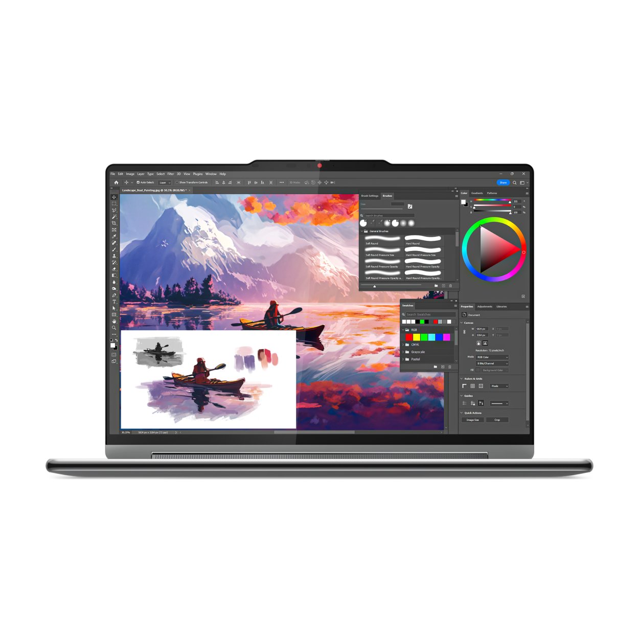 Lenovo Yoga 9 14IMH9 14-inch 2.8K Intel Core Ultra 7 155H 16GB RAM 1TB SSD Win 11 Pro 2-in-1 Laptop 83AC0043SA